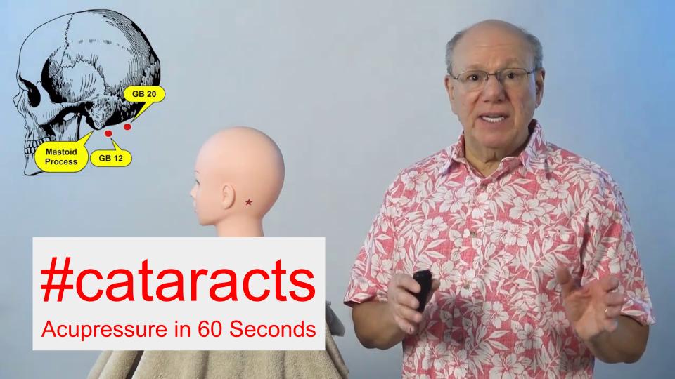 #cataracts - Acupressure in 60 Seconds