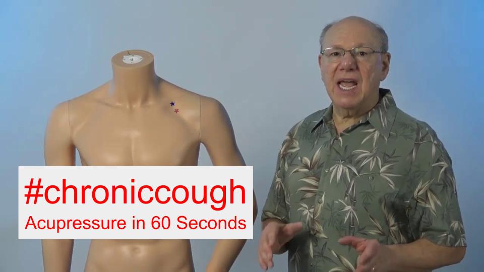 #chroniccough - Acupressure in 60 Seconds