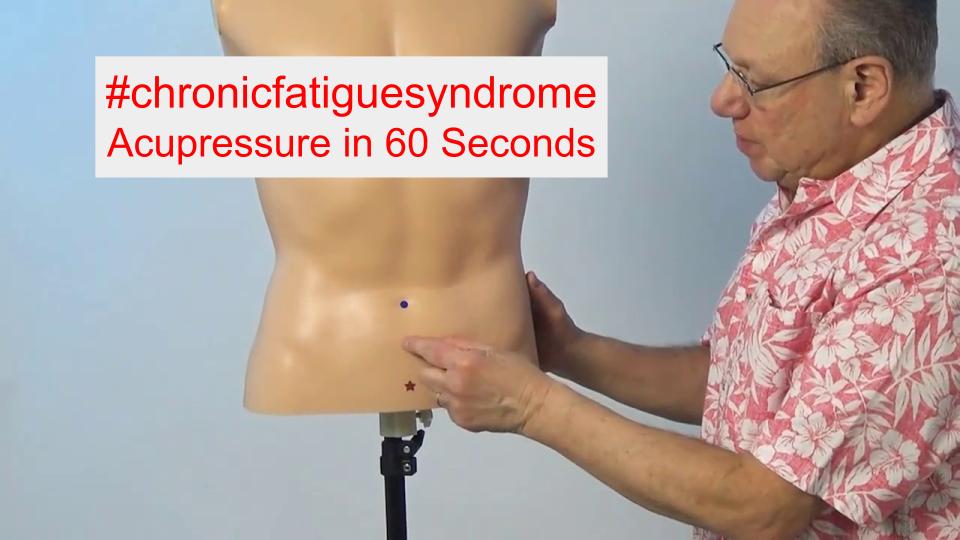 #chronicfatiguesyndrome - Acupressure in 60 Seconds
