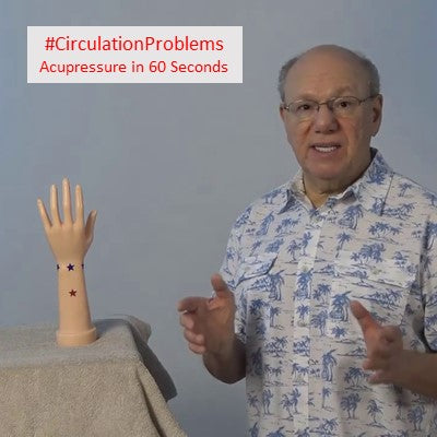 #CirculationProblems - Acupressure in 60 Seconds