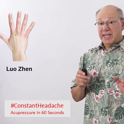 #ConstantHeadache - Acupressure in 60 Seconds