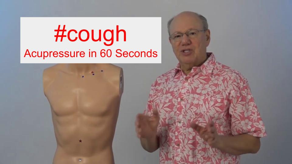 #cough - Acupressure in 60 Seconds