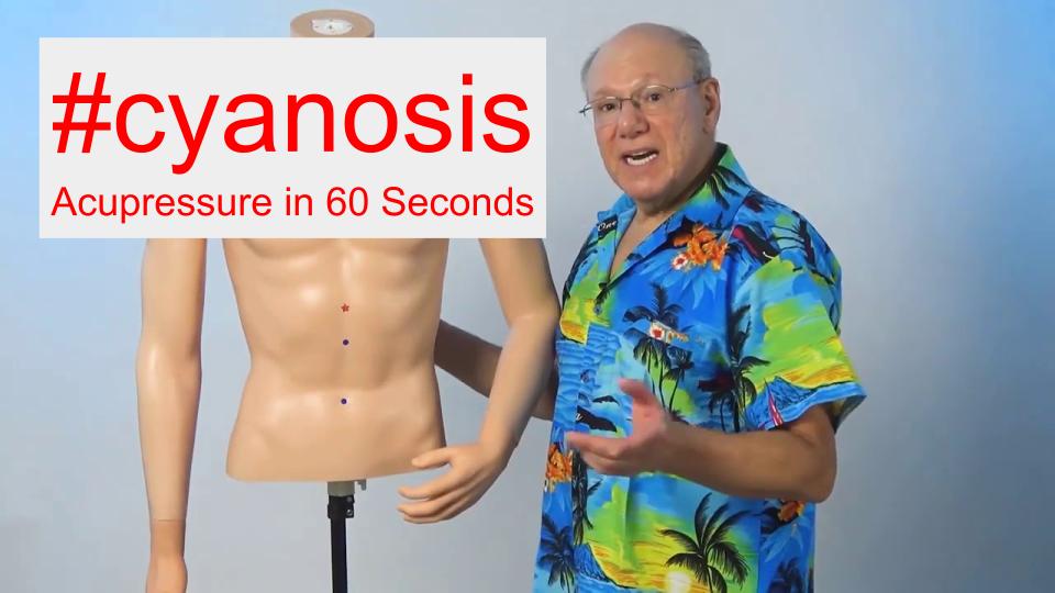 #cyanosis - Acupressure in 60 Seconds