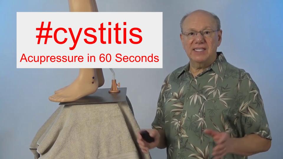 #cystitis - Acupressure in 60 Seconds