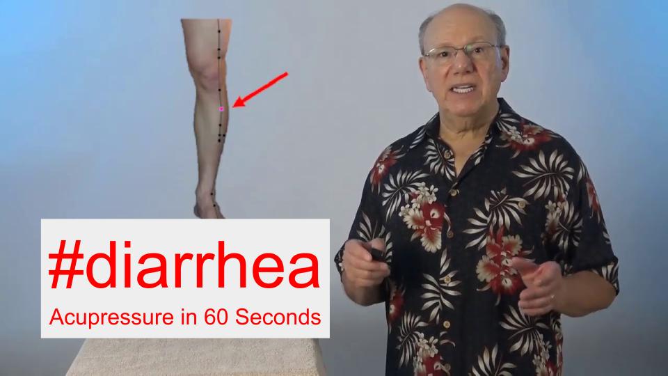 #diarrhea - Acupressure in 60 Seconds