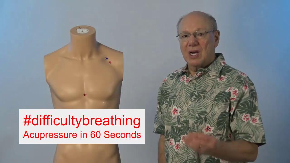 #difficultybreathing - Acupressure in 60 Seconds