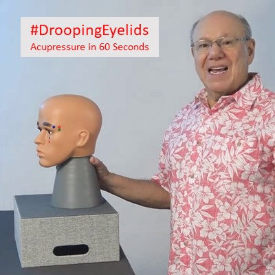 #DroopingEyelids - Acupressure in 60 Seconds