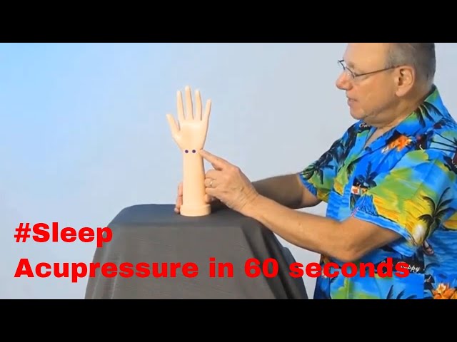 #insomnia – acupressure in 60 seconds