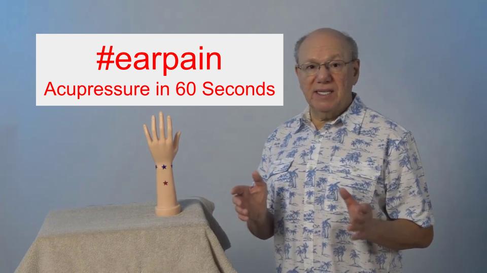 #earpain - Acupressure in 60 Seconds