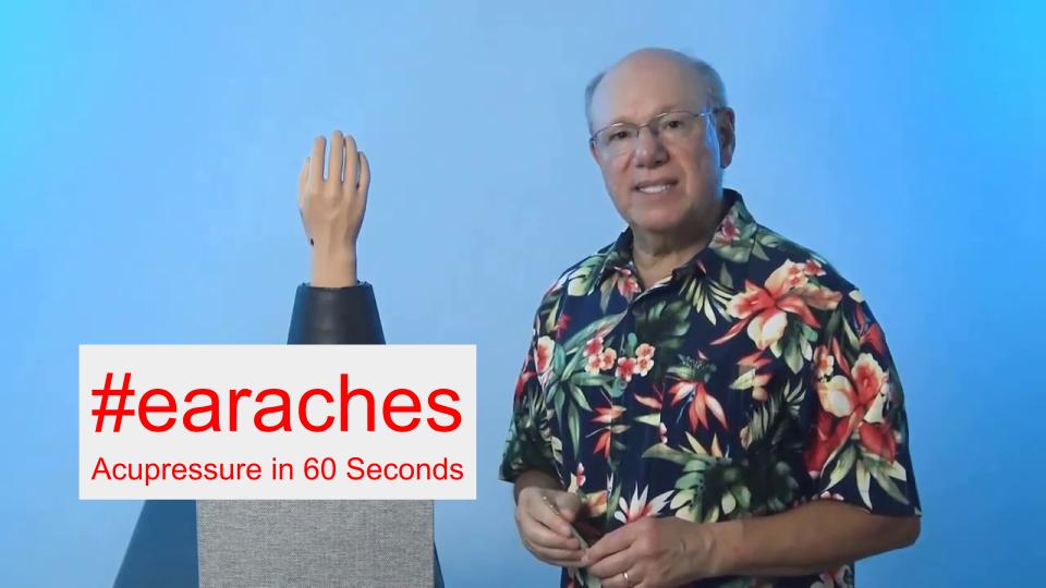 #earaches - Acupressure in 60 Seconds