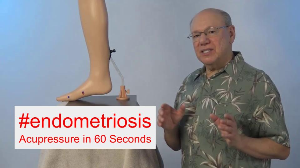 #endometriosis - Acupressure in 60 Seconds