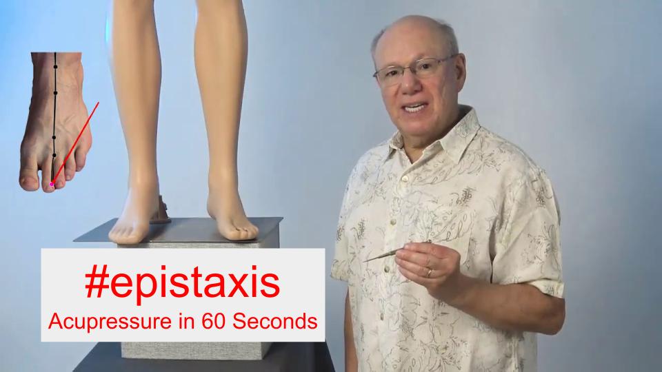 #epistaxis - Acupressure in 60 Seconds