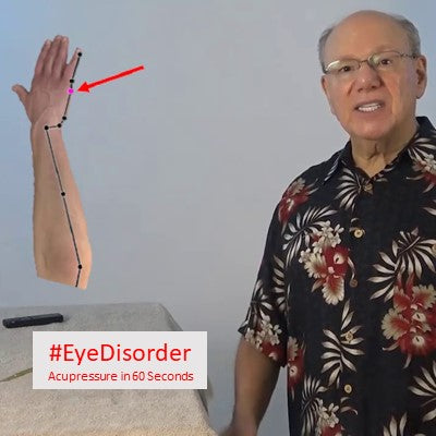 #EyeDisorder - Acupressure in 60 Seconds
