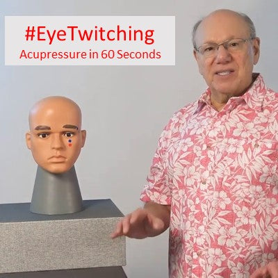 #EyeTwitching - Acupressure in 60 Seconds