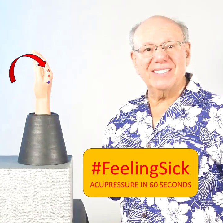 Feeling Sick? Press This Point for Relief! 🤒✨