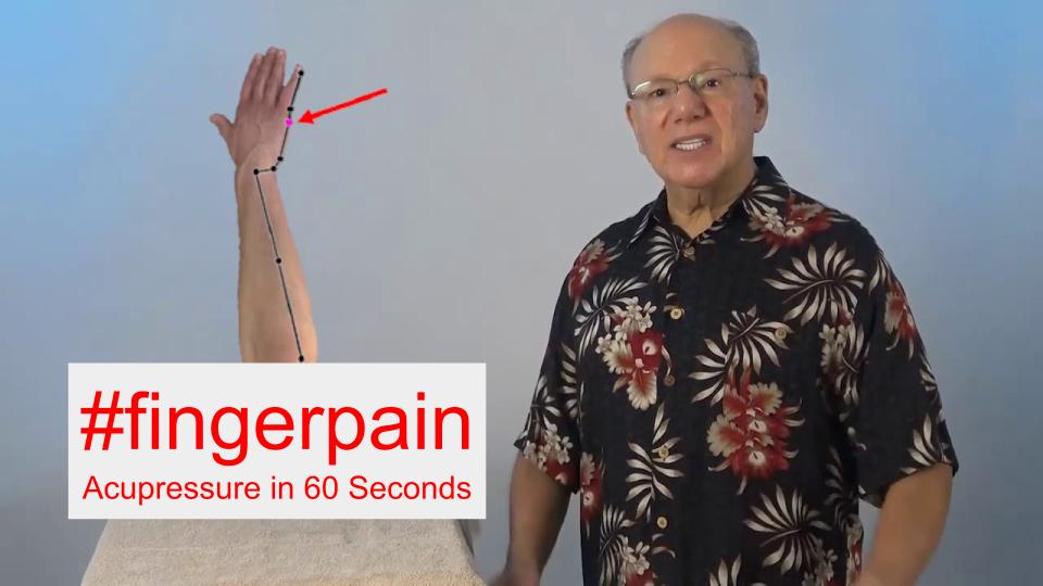 #fingerpain - Acupressure in 60 Seconds