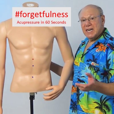 #forgetfulness - Acupressure in 60 Seconds