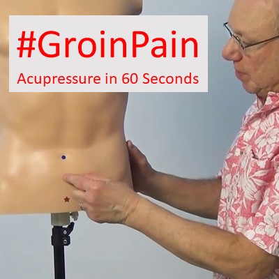 #GroinPain - Acupressure in 60 Seconds