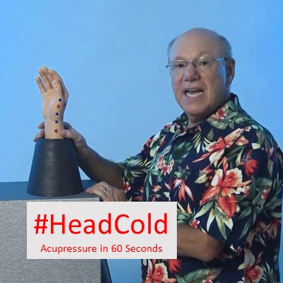 #HeadCold - Acupressure in 60 Seconds