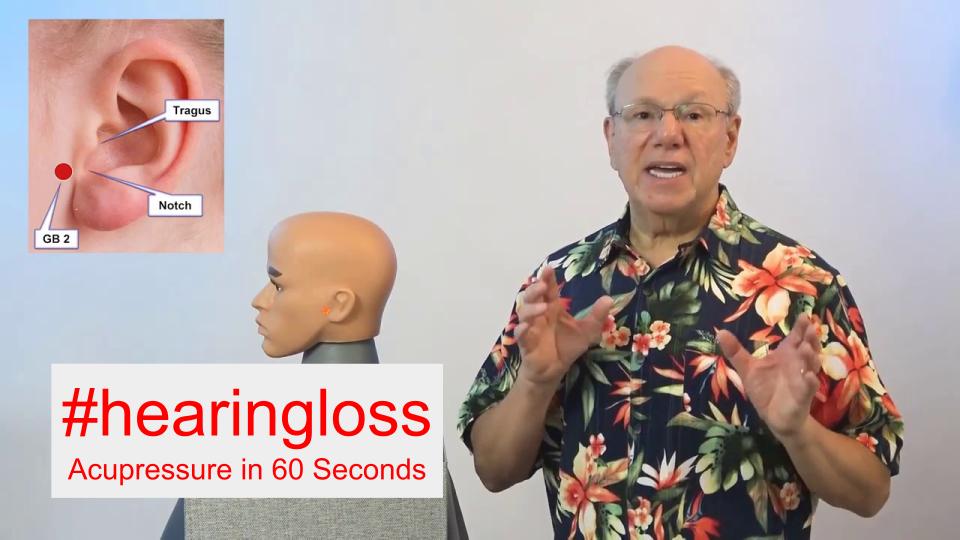 #hearingloss - Acupressure in 60 Seconds