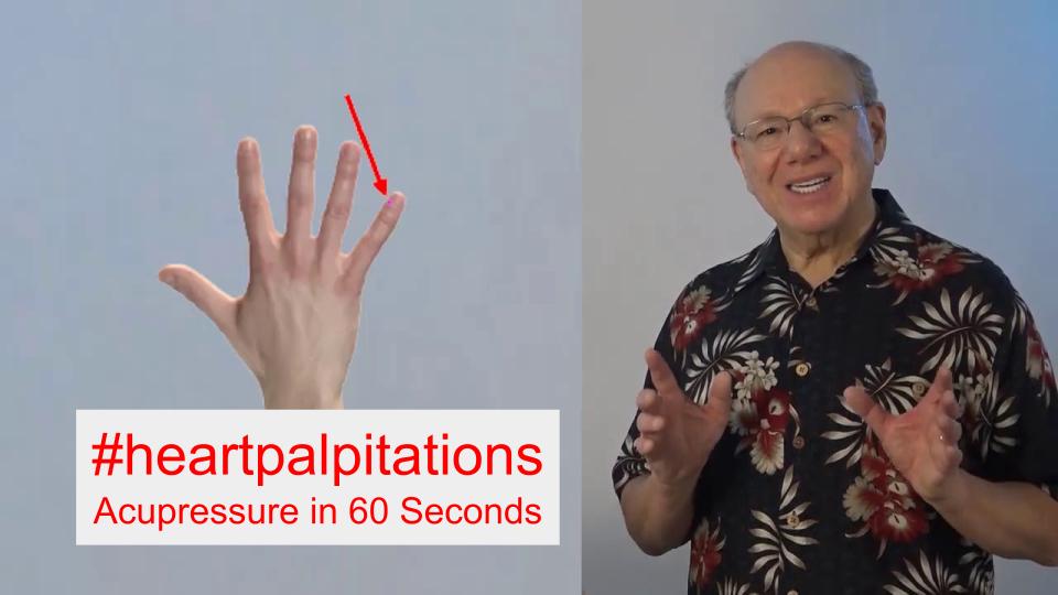 #heartpalpitations - Acupressure in 60 Seconds