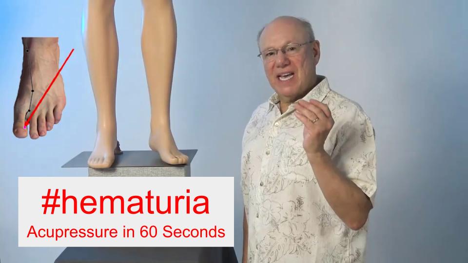 #hematuria - Acupressure in 60 Seconds