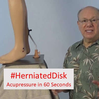 #HerniatedDisk - Acupressure in 60 Seconds