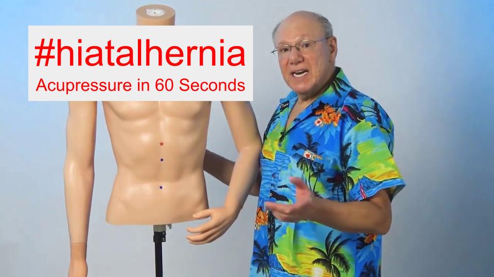 #hiatalhernia - Acupressure in 60 Seconds