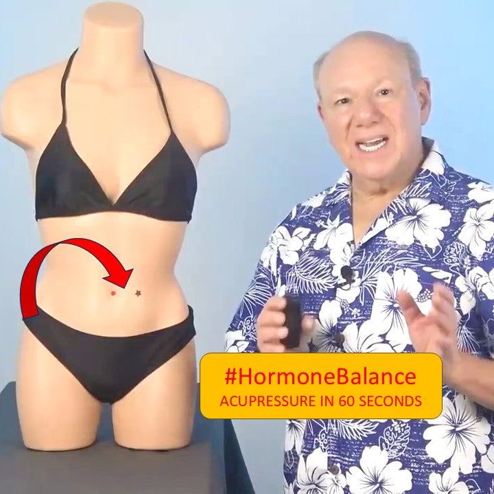 Balance Your Hormones Naturally with This One Point ✨