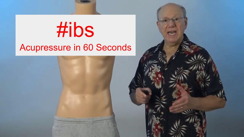 #ibs - Acupressure in 60 Seconds