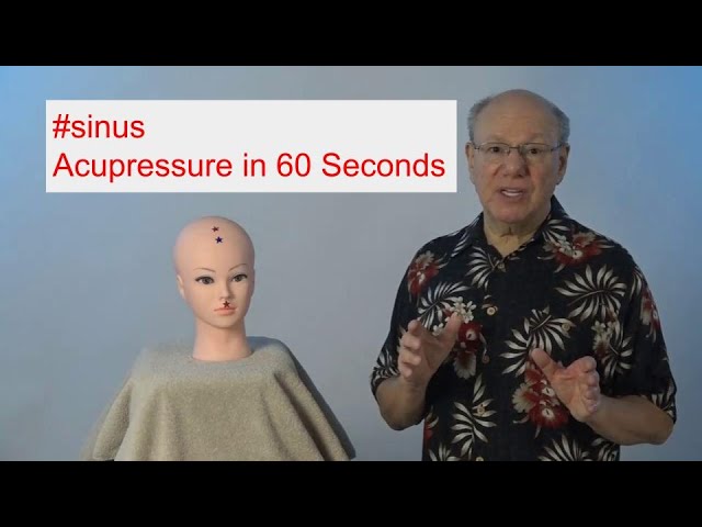 #sinus - Acupressure in 60 Seconds