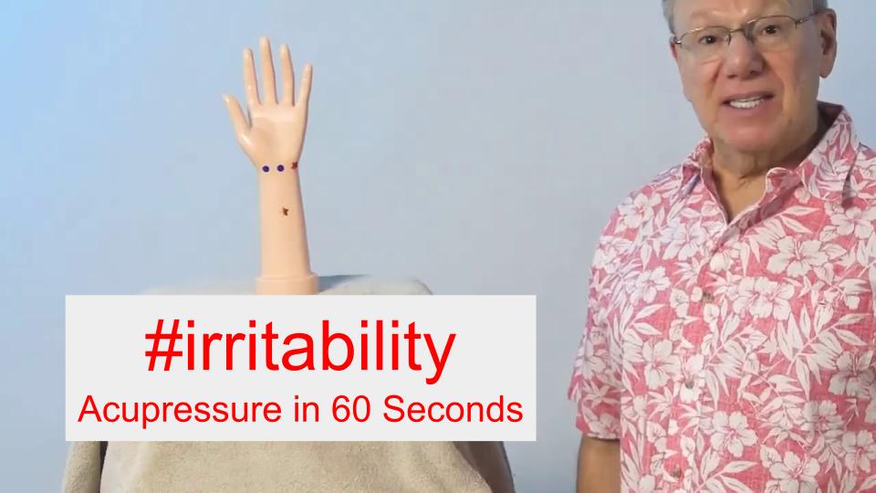 #irritability - Acupressure in 60 Seconds