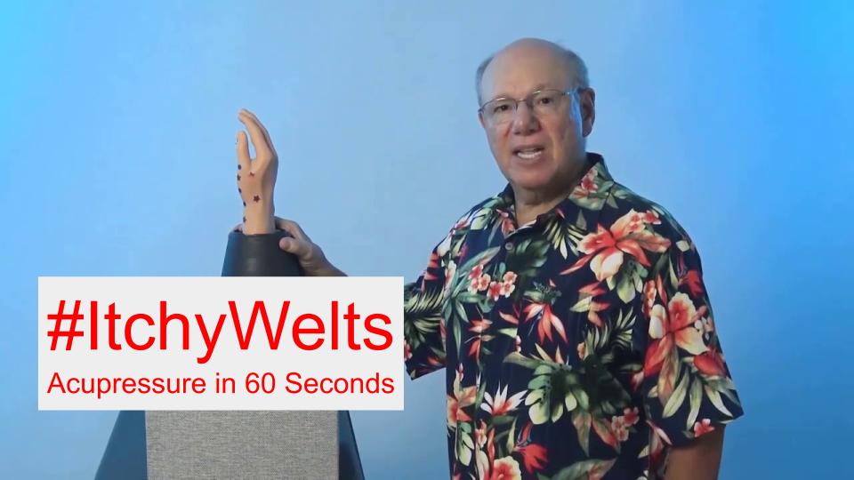 #ItchyWelts - Acupressure in 60 Seconds