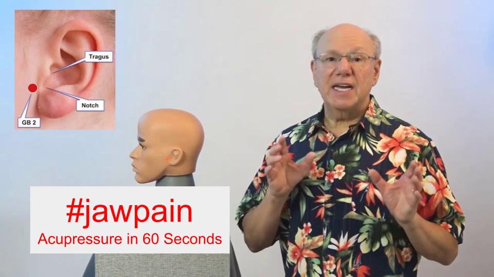 #jawpain - Acupressure in 60 Seconds