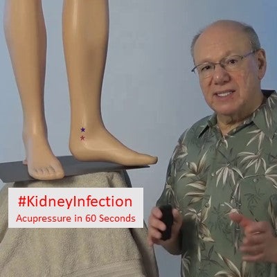 #KidneyInfection - Acupressure in 60 Seconds