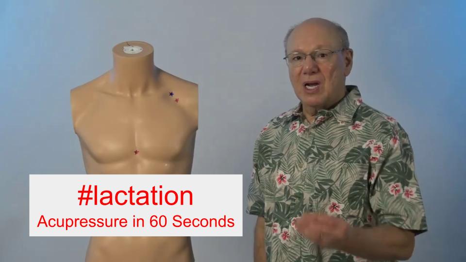 #lactation - Acupressure in 60 Seconds