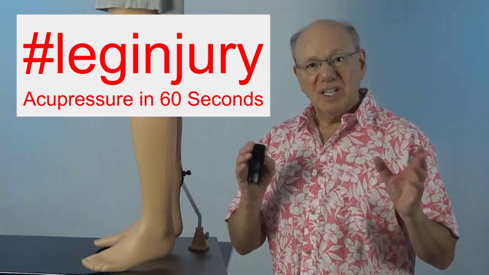 #leginjury - Acupressure in 60 Seconds