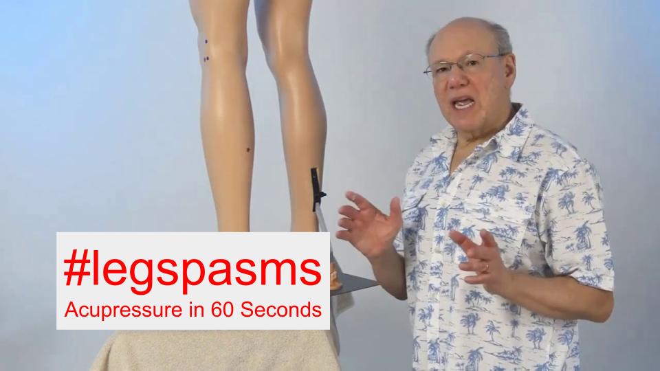 #legspasms - Acupressure in 60 Seconds