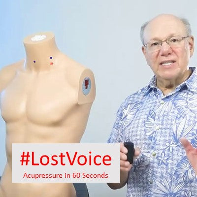 #LostVoice - Acupressure in 60 Seconds