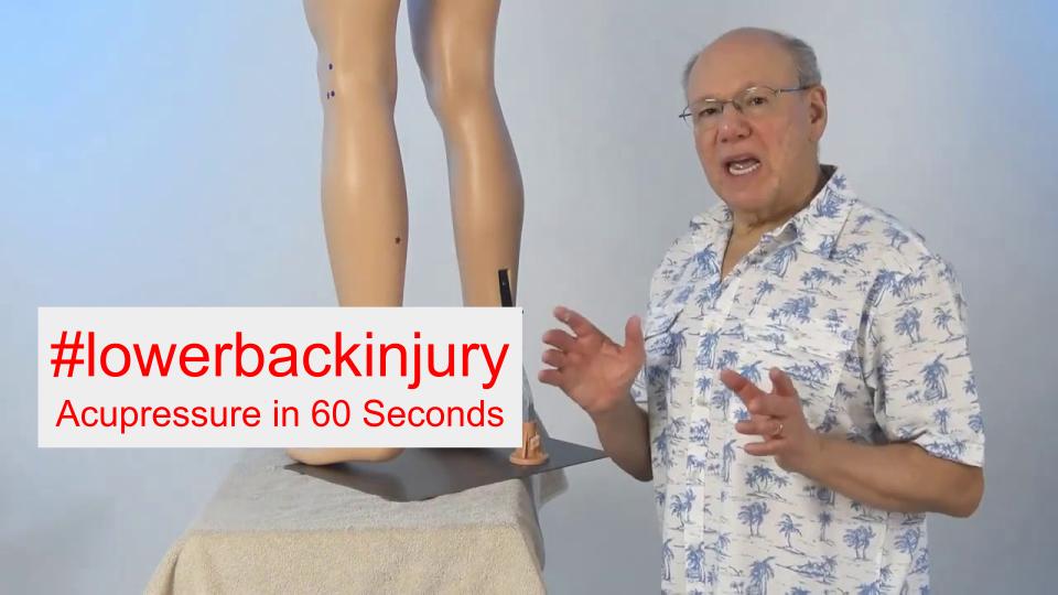 #lowerbackinjury - Acupressure in 60 Seconds