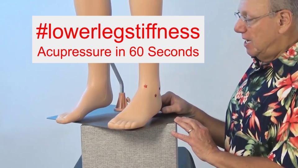 #lowerlegstiffness - Acupressure in 60 Seconds