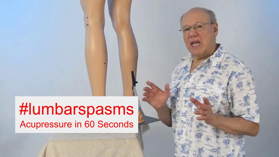 #lumbarspasms - Acupressure in 60 Seconds
