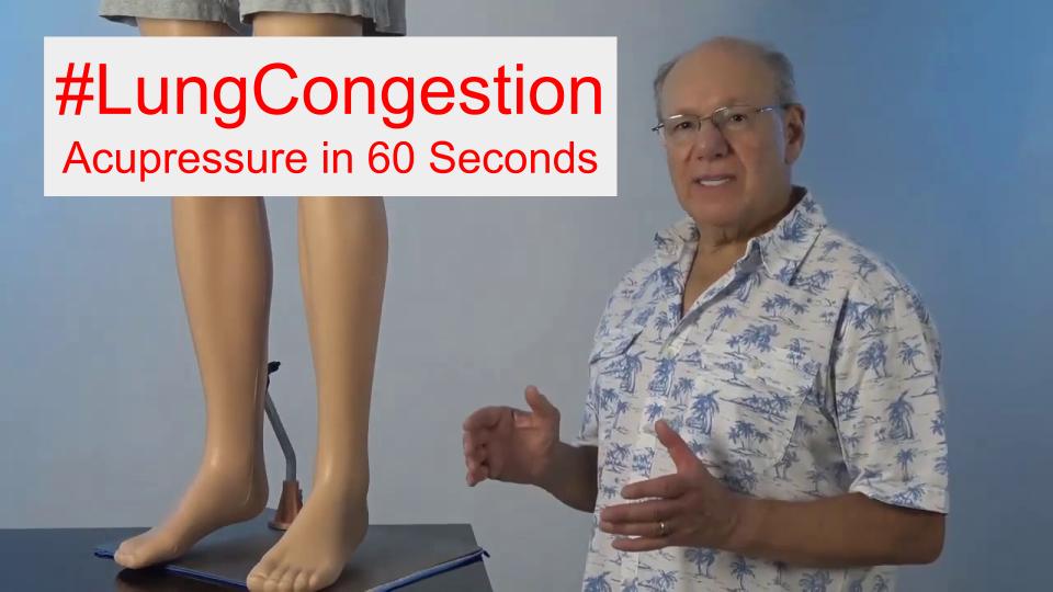 #LungCongestion - Acupressure in 60 Seconds