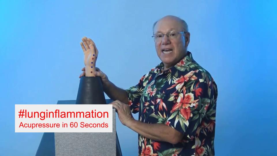 #lunginflammation - Acupressure in 60 Seconds