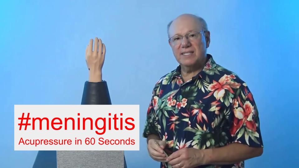 #meningitis - Acupressure in 60 Seconds