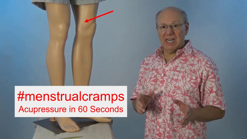 #menstrualcramps - Acupressure in 60 Seconds