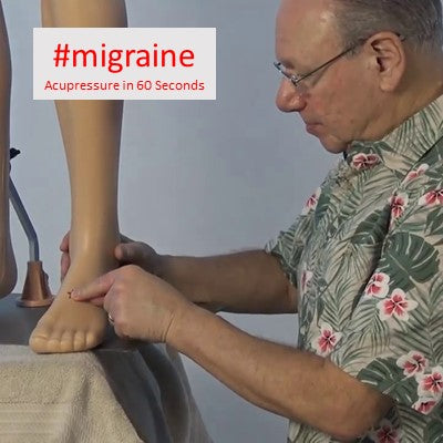 #migraine - Acupressure in 60 Seconds