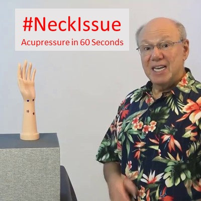 #NeckIssue - Acupressure in 60 Seconds