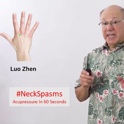 #NeckSpasms - Acupressure in 60 Seconds