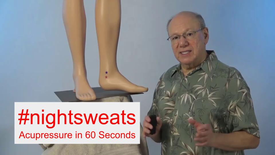 #nightsweats - Acupressure in 60 Seconds